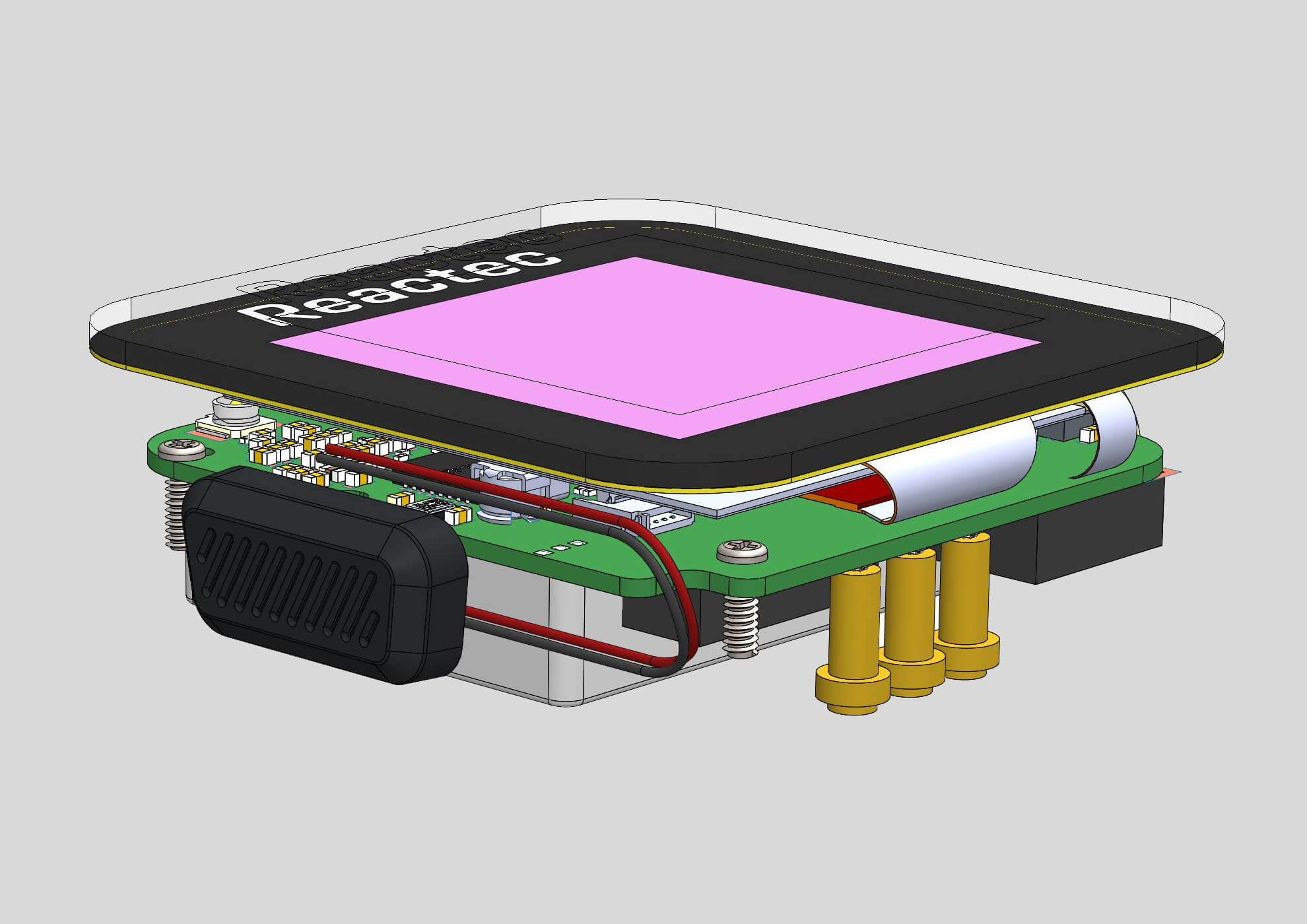 Reactec HAVs monitoring device | assembly