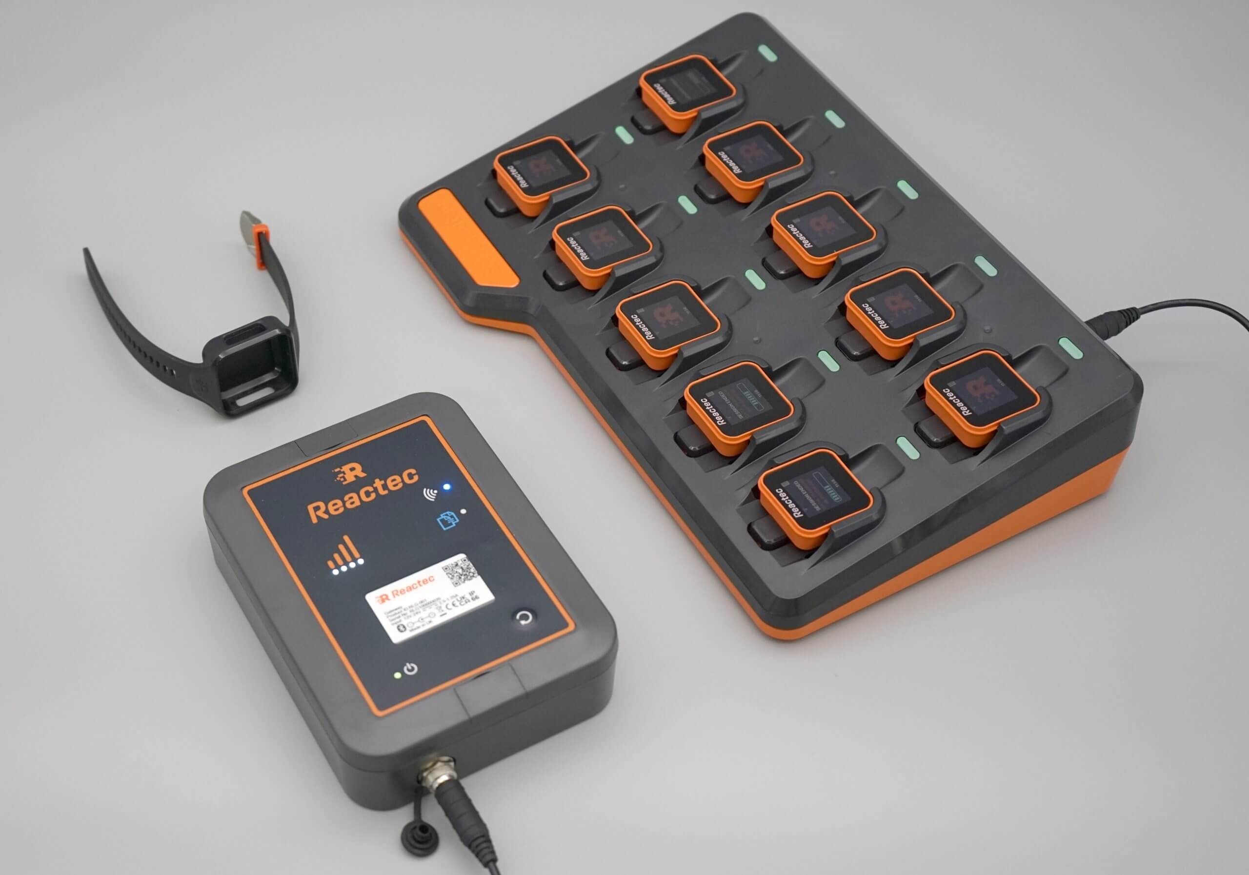 Reactec HAVs monitoring device | link system